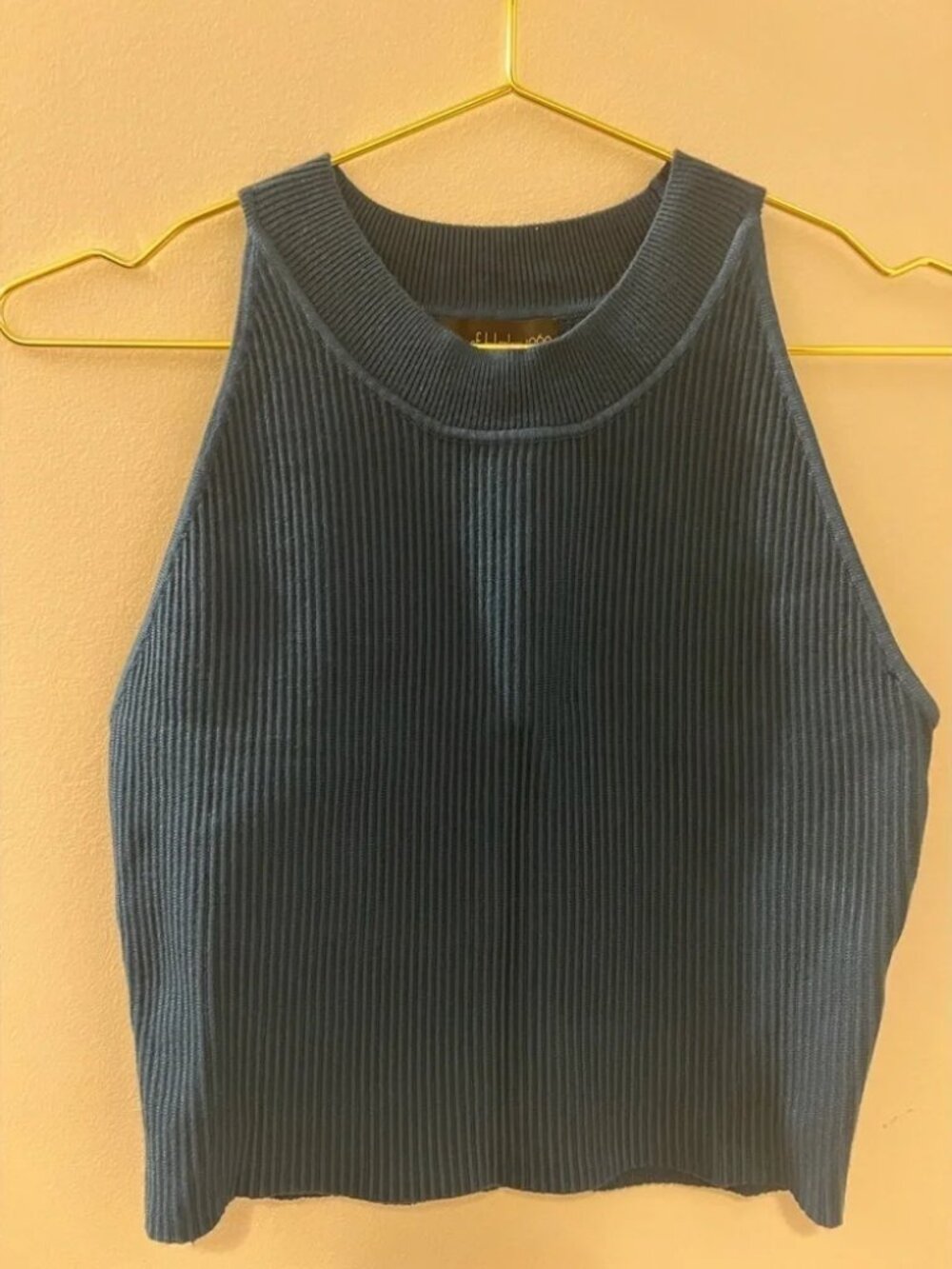 House Of Harlow 1960 Sleeveless Mock Neck Knit Top